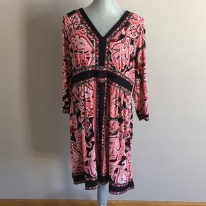 I.N.C Women’s Paisley Print dress 1X